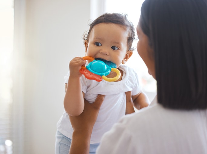 Pick Rattles With Light or Music to Engage the Senses