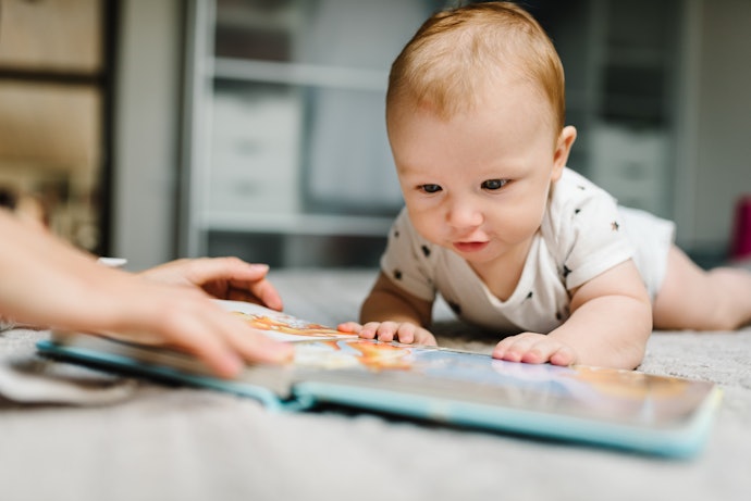 From 4 to 6 Months: Look for Tactile Books to Touch, Grab, and Chew