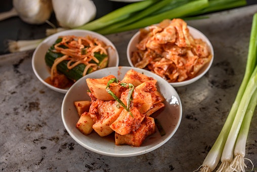Cubed Radish Kimchi Has a Crisp Bite