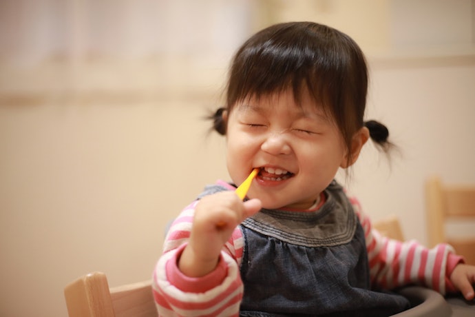 For 1–3 Years: Choose Toddler Toothbrushes With Soft Bristles and Large Handles