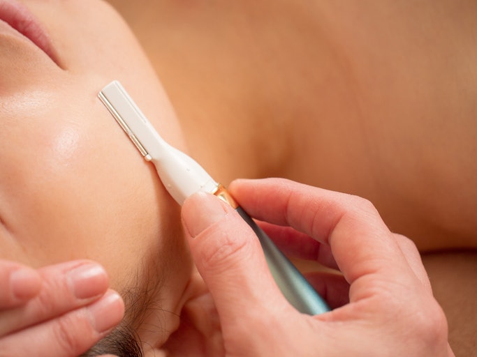 For Facial Hair: Small, Precise Manual or Electric Facial Razors Designed for Delicate Skin
