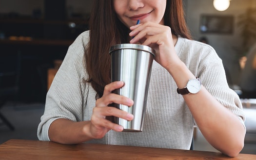 Straw Lids Are Perfect for People Who Are Always on the Go