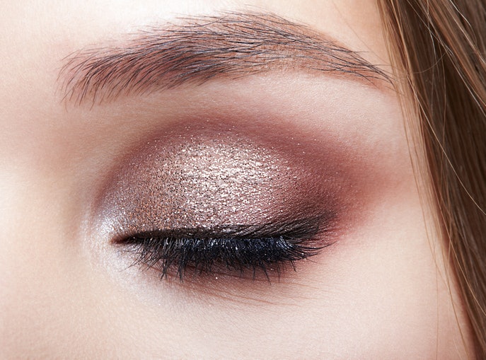 Achieve Soft Glam Looks With Fine Glitter or Shimmer Finishes