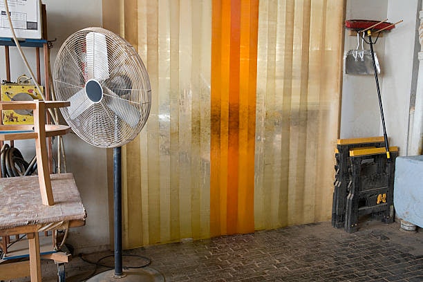 For Large Open Areas, Garages, and Outdoor Spaces: Get an Industrial Fan at 2100 RPM or Higher
